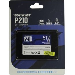 Накопитель SSD Patriot 512Gb P210 P210S512G25 {SATA 3.0}